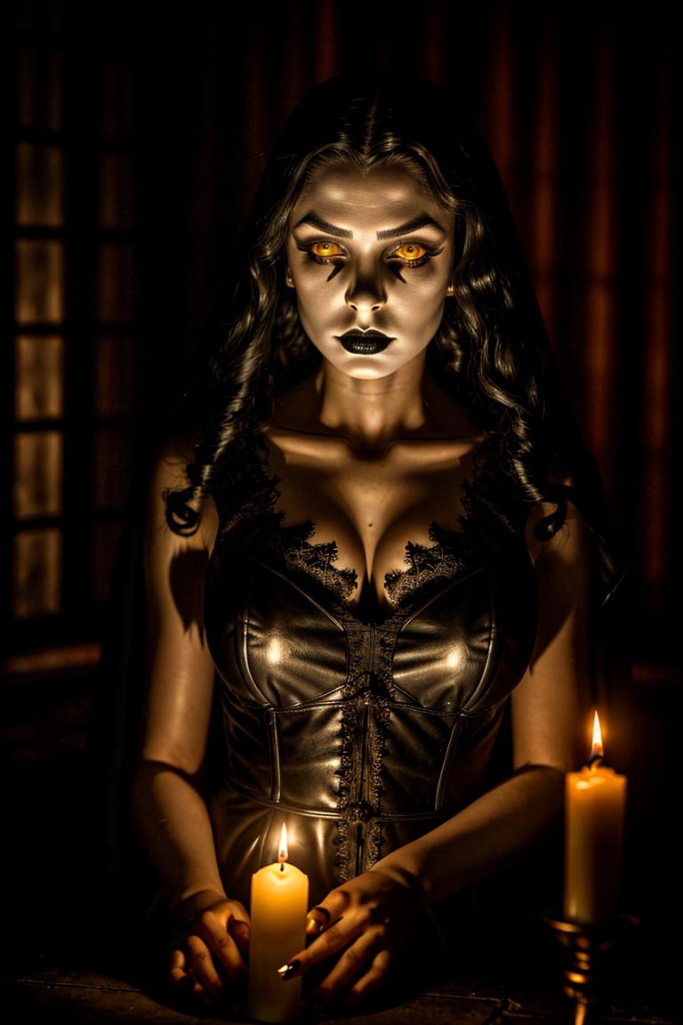 dramatic lighting photo session