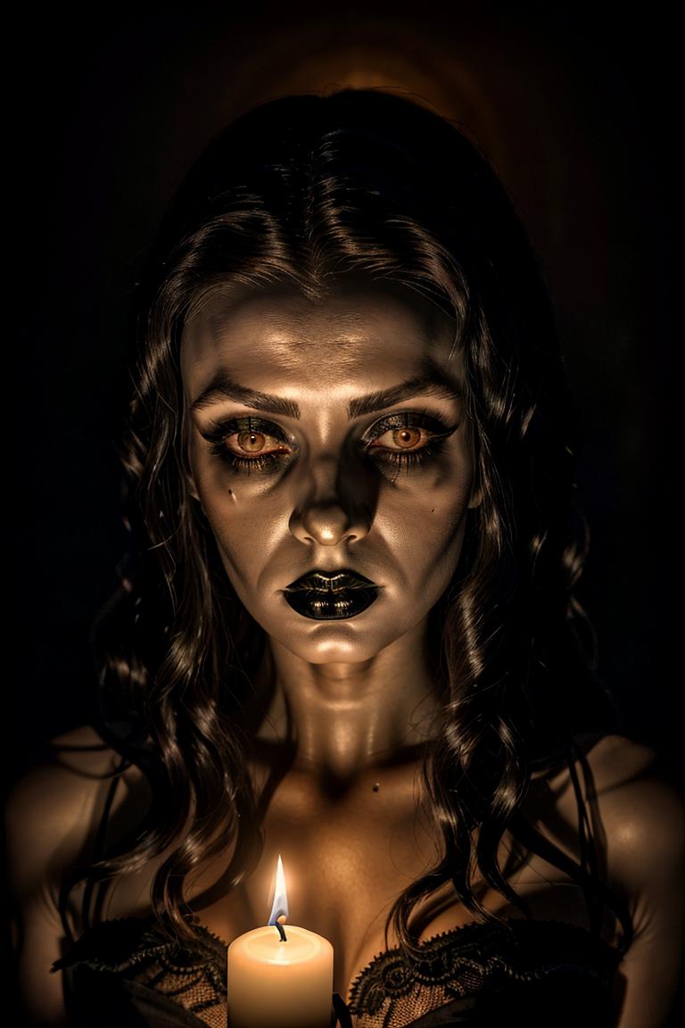 black dress emotional imagery