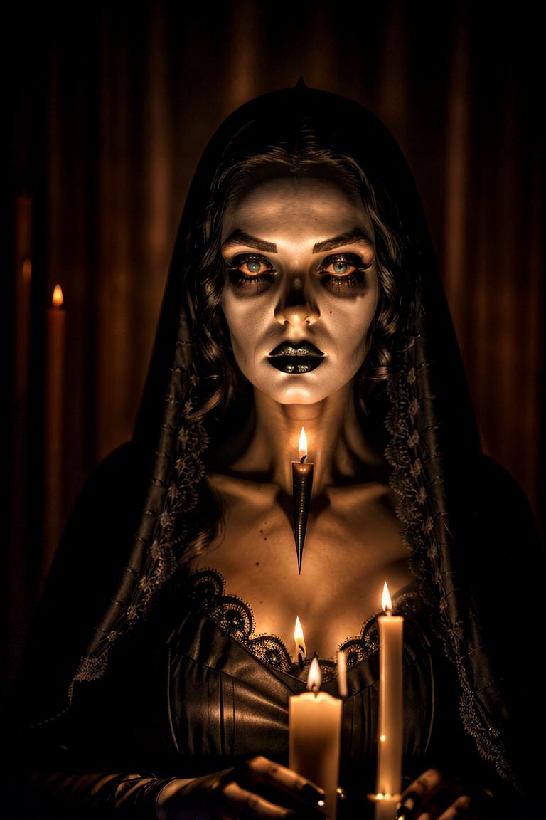 feminine power dark theme