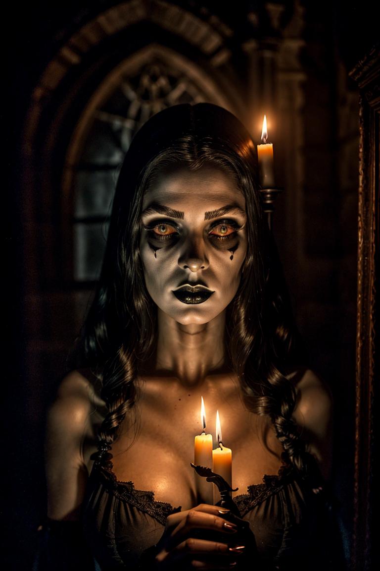 feminine power dark theme