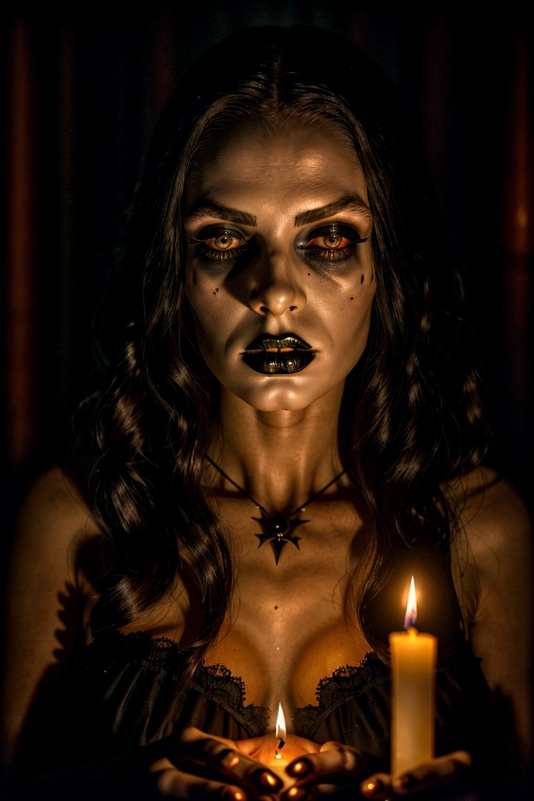 woman in shadows artistic shot