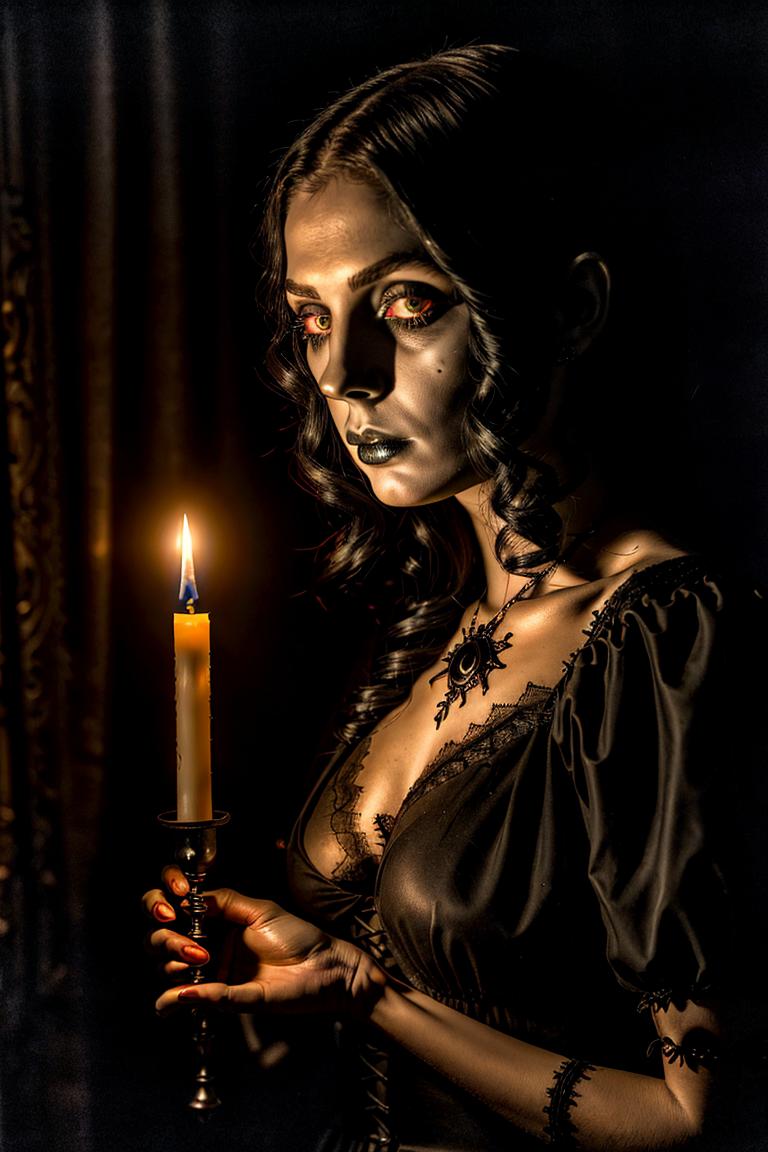 feminine power dark theme