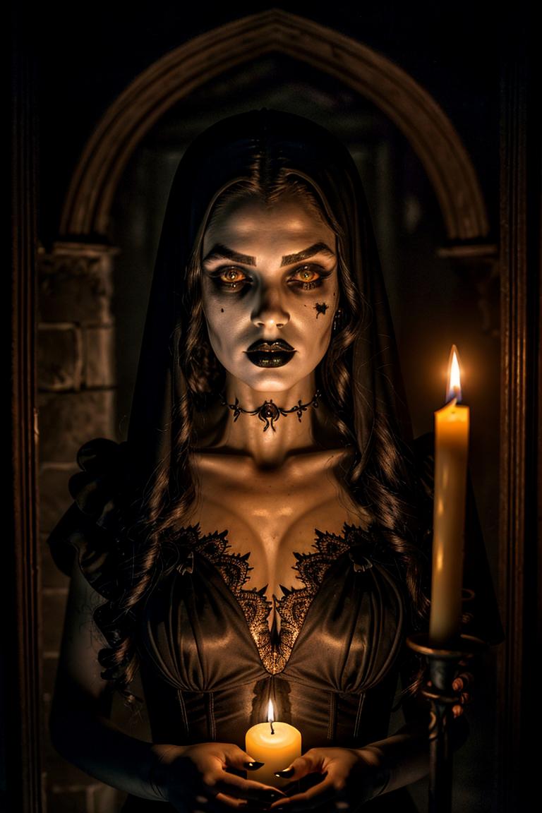 black dress emotional imagery