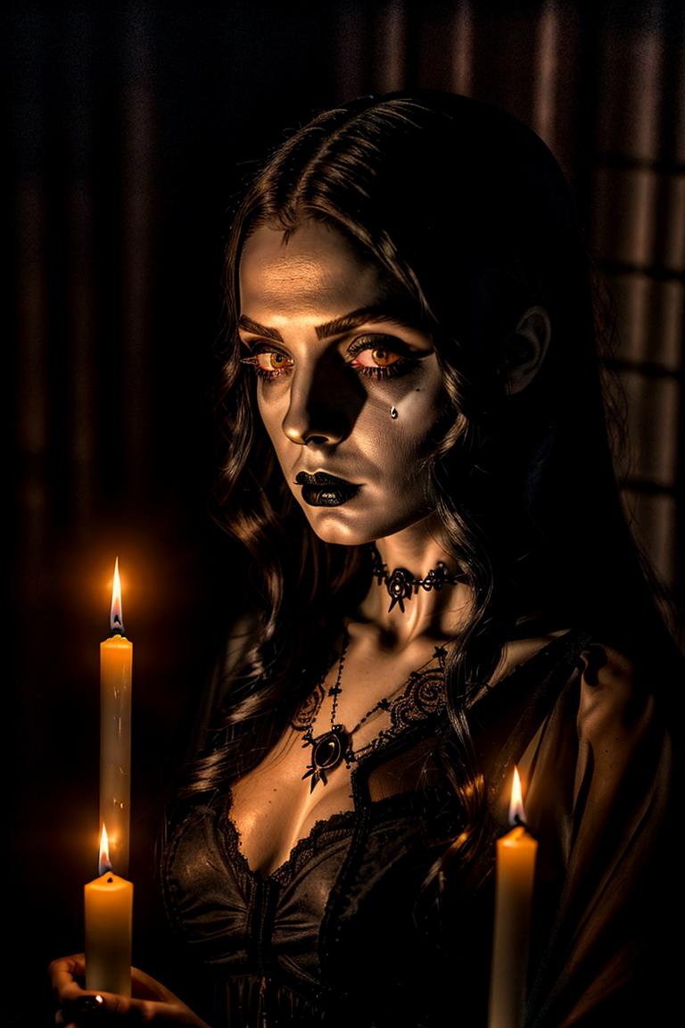 feminine power dark theme