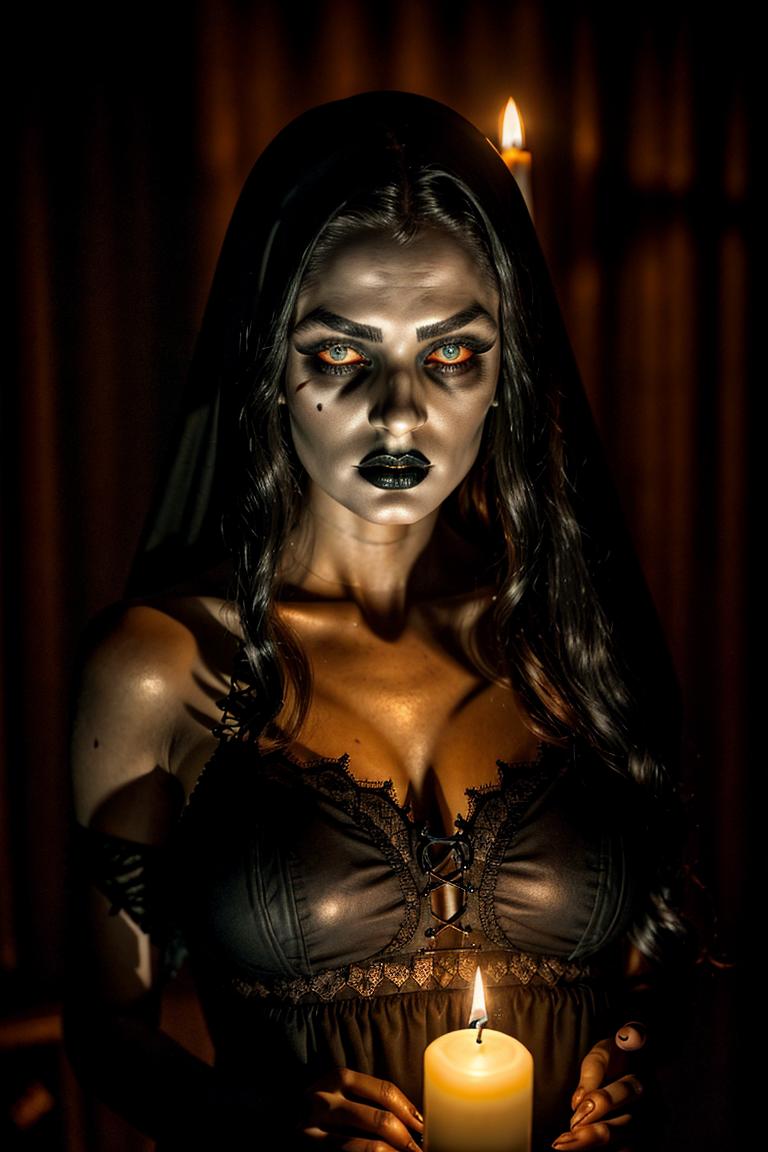 dramatic lighting photo session