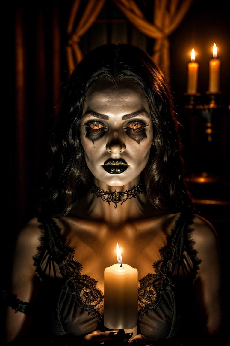 woman in shadows artistic shot