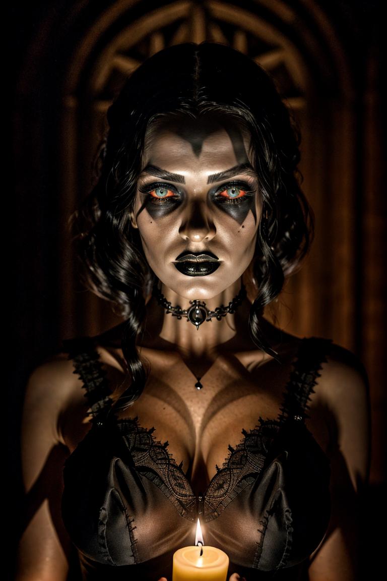 dramatic lighting photo session