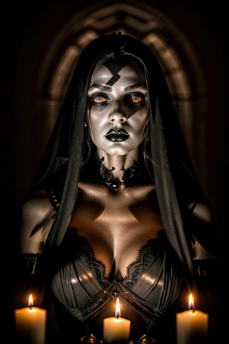 feminine power dark theme