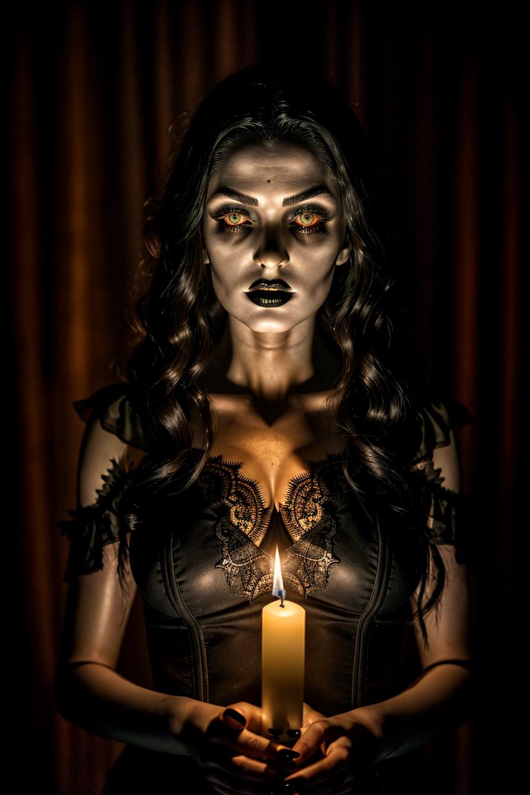 dramatic lighting photo session