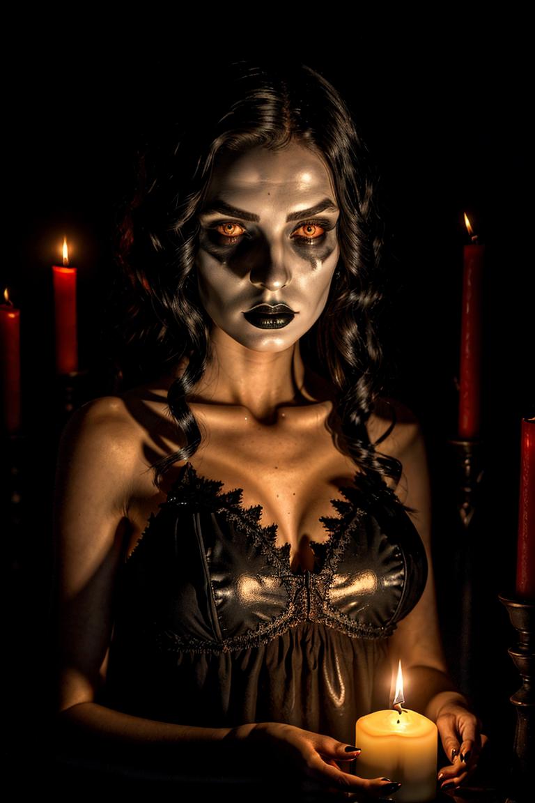 feminine power dark theme