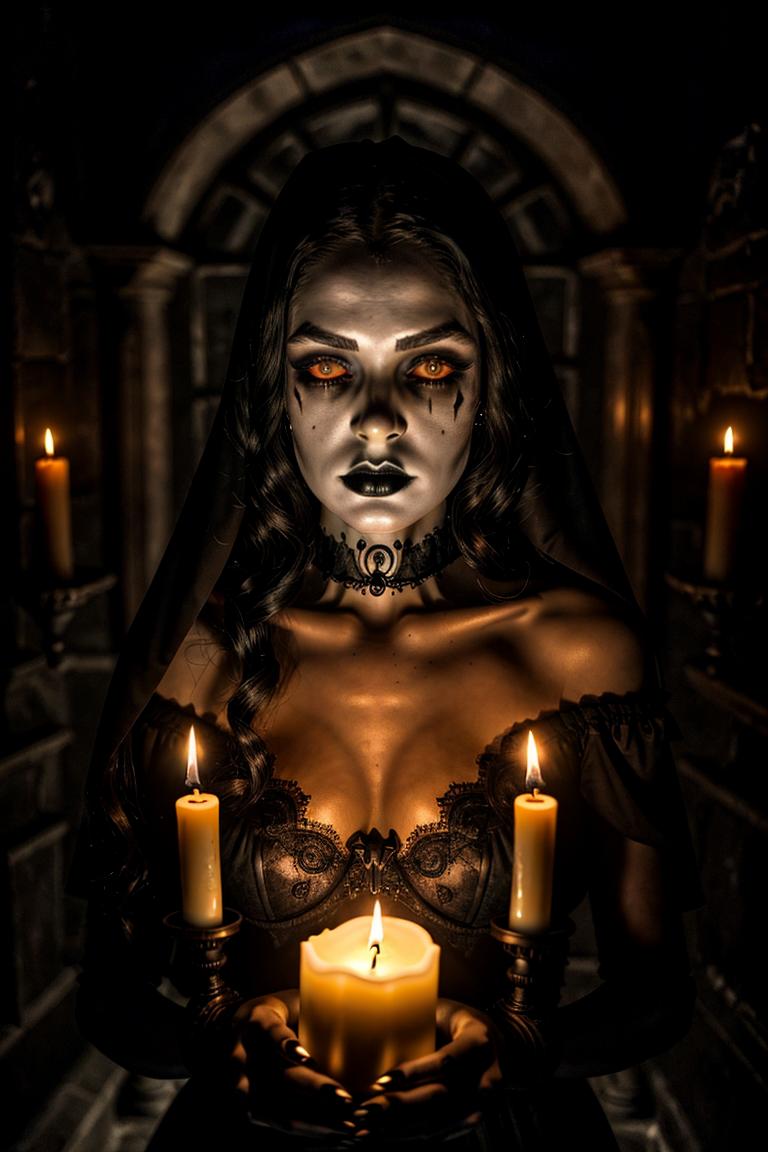 dramatic lighting photo session