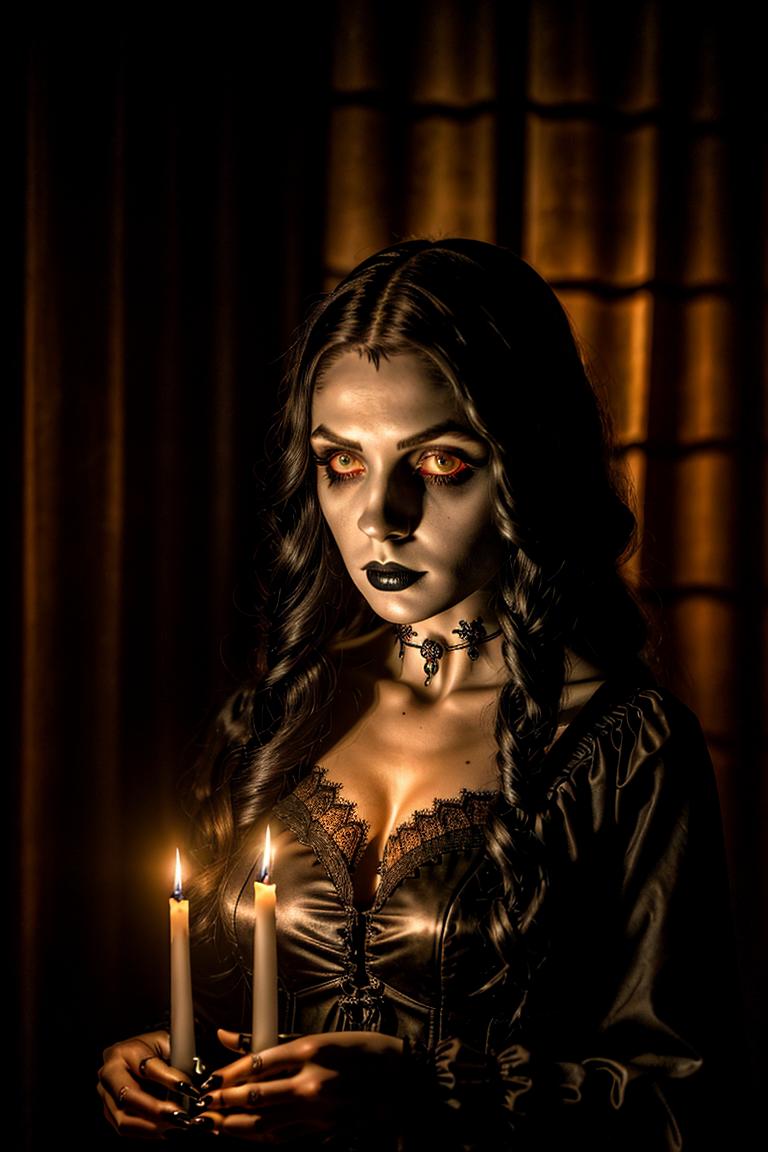 black dress emotional imagery