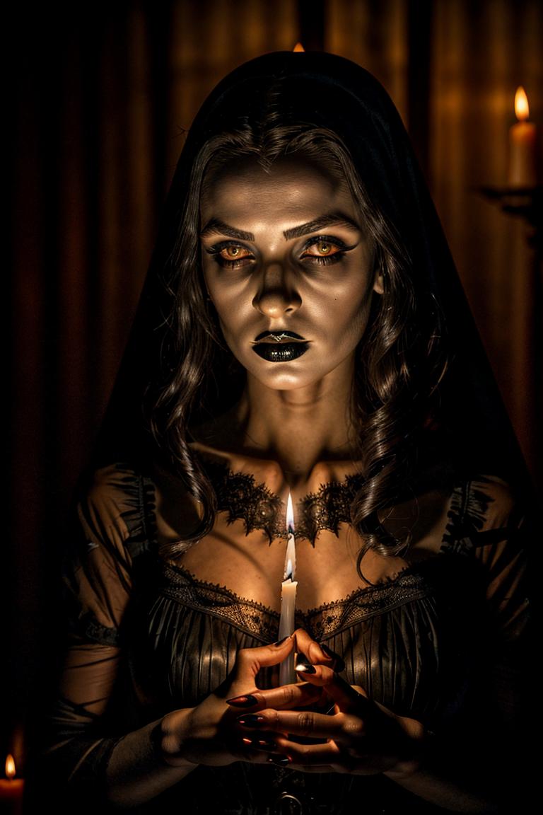 feminine power dark theme