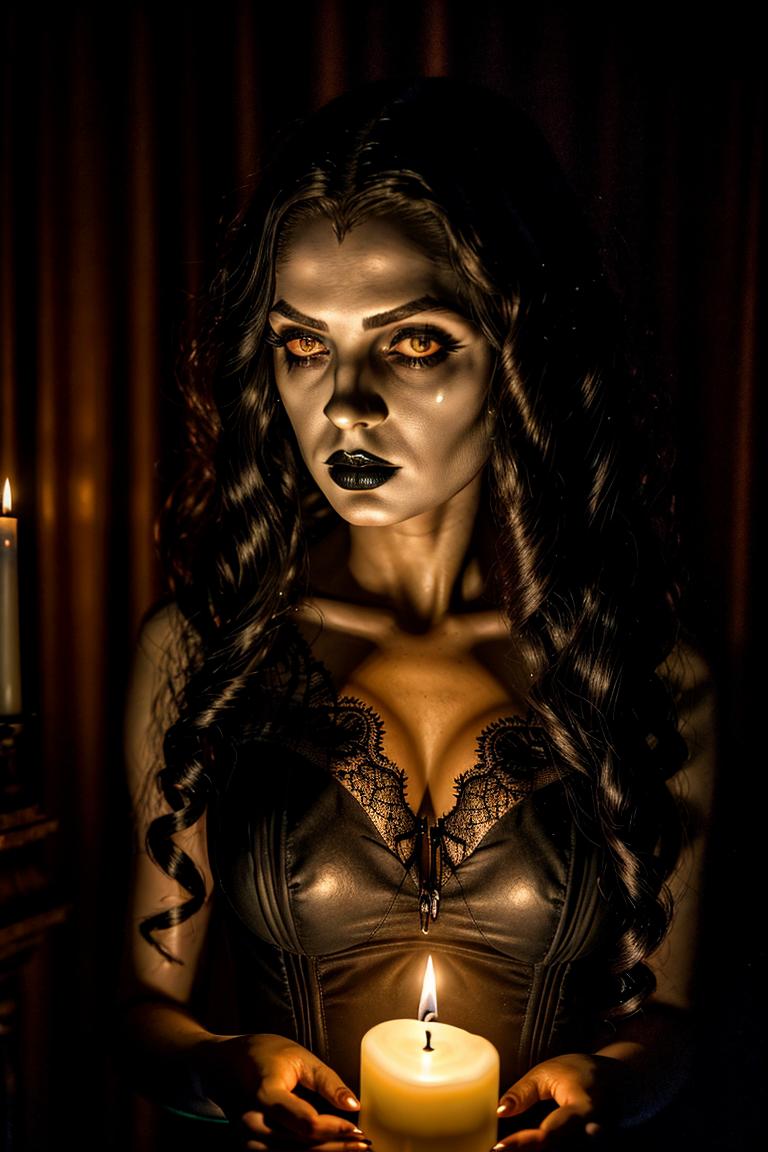 dramatic lighting photo session