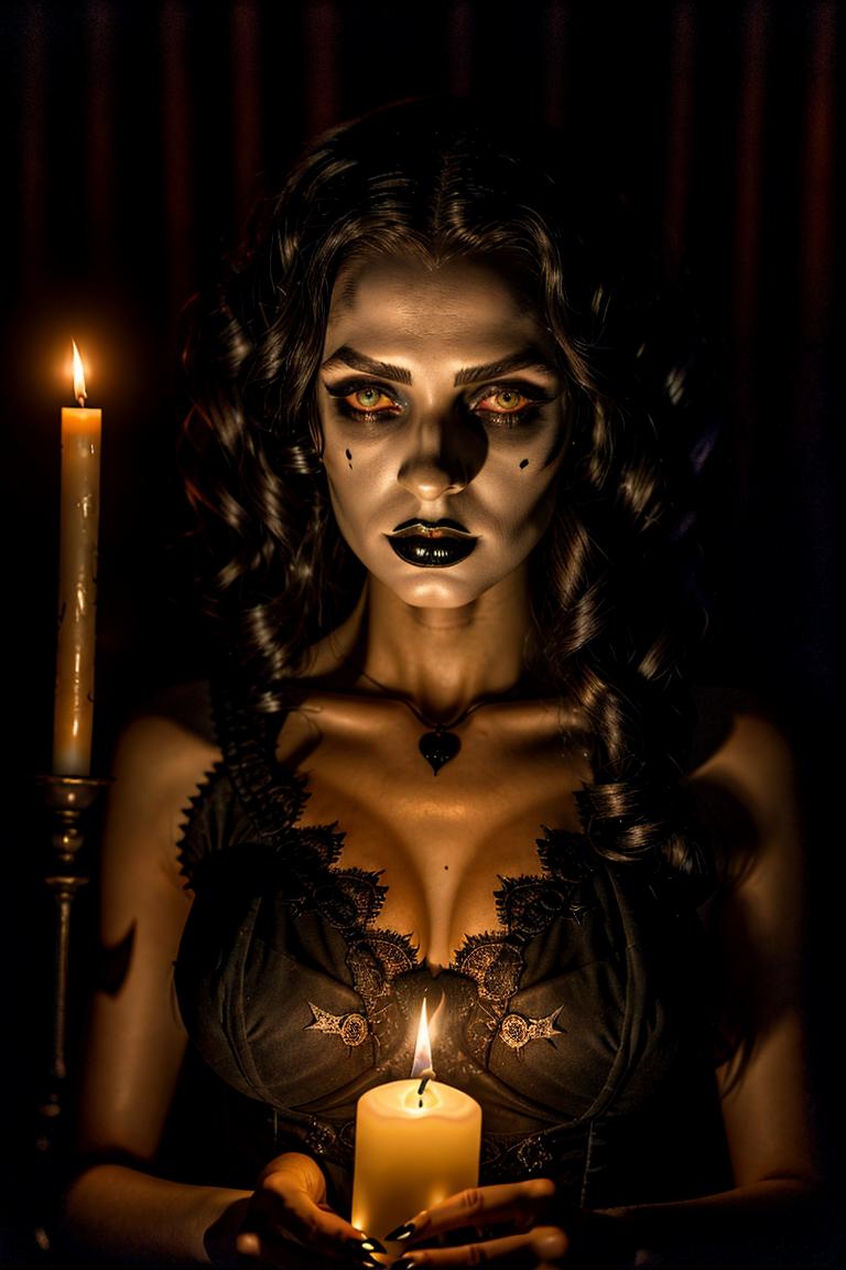 feminine power dark theme