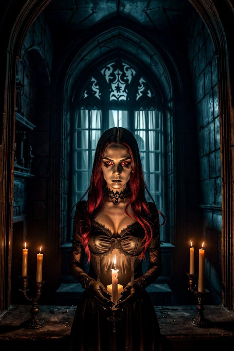 dramatic lighting photo session