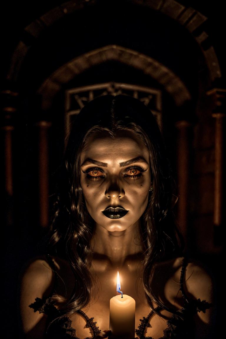 black dress emotional imagery