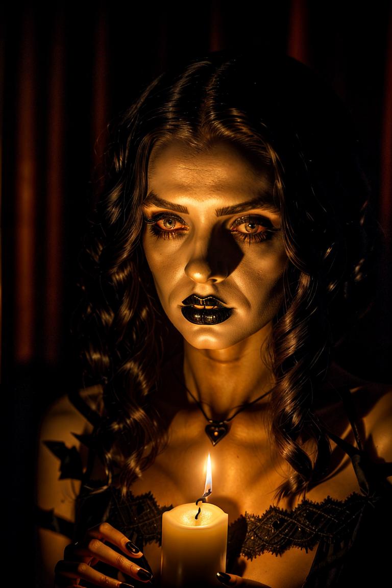 woman in shadows artistic shot