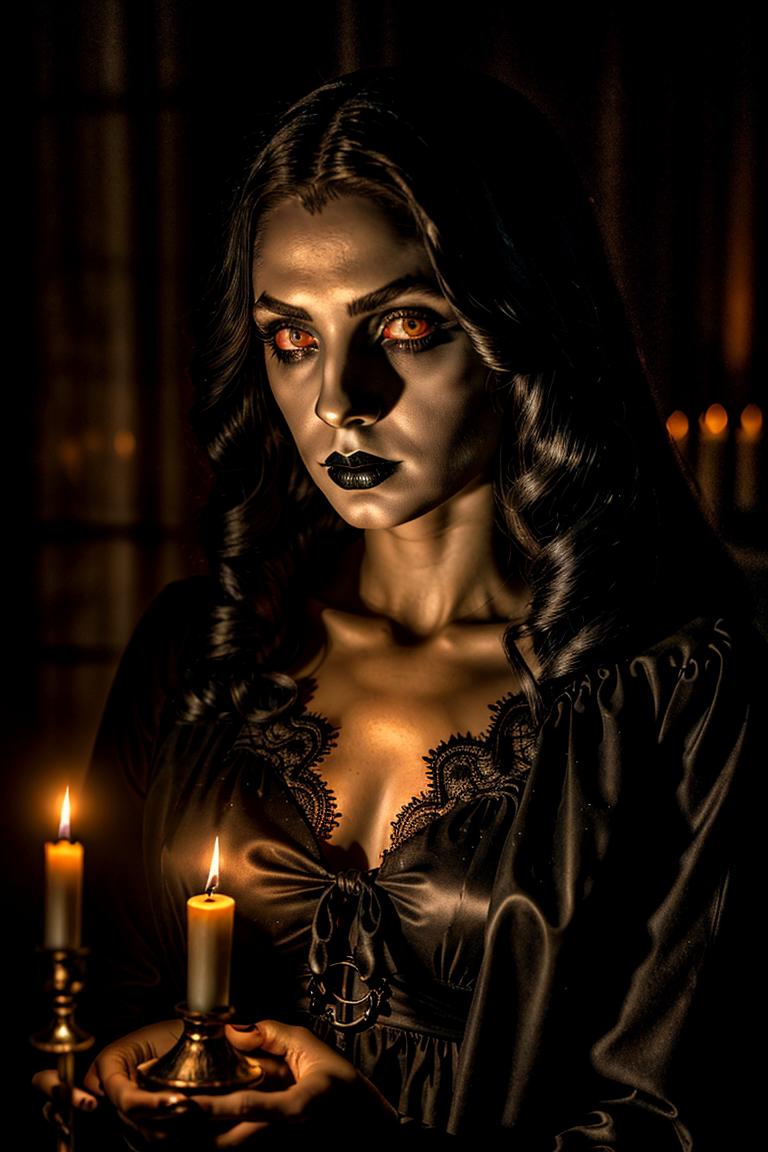 dramatic lighting photo session