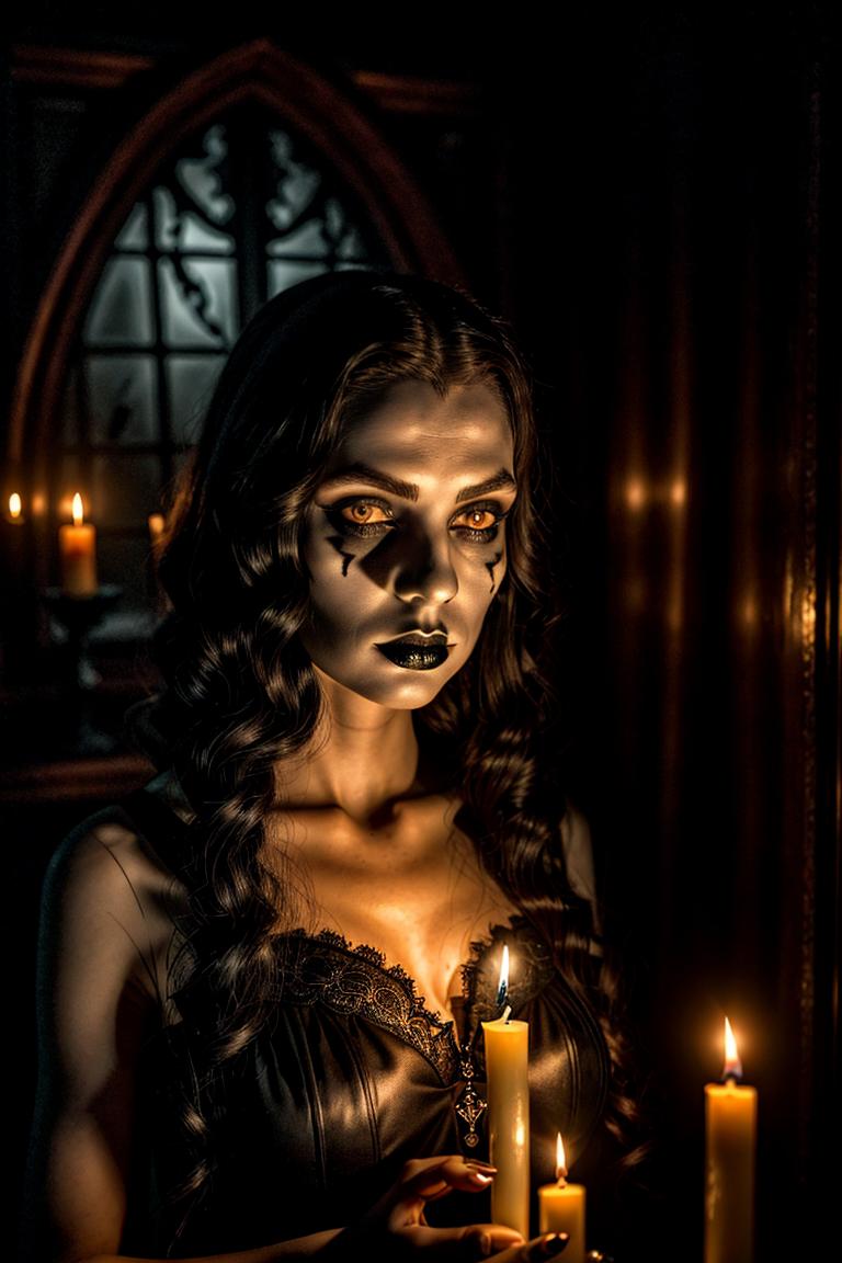 feminine power dark theme