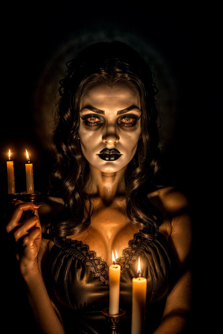 woman in shadows artistic shot