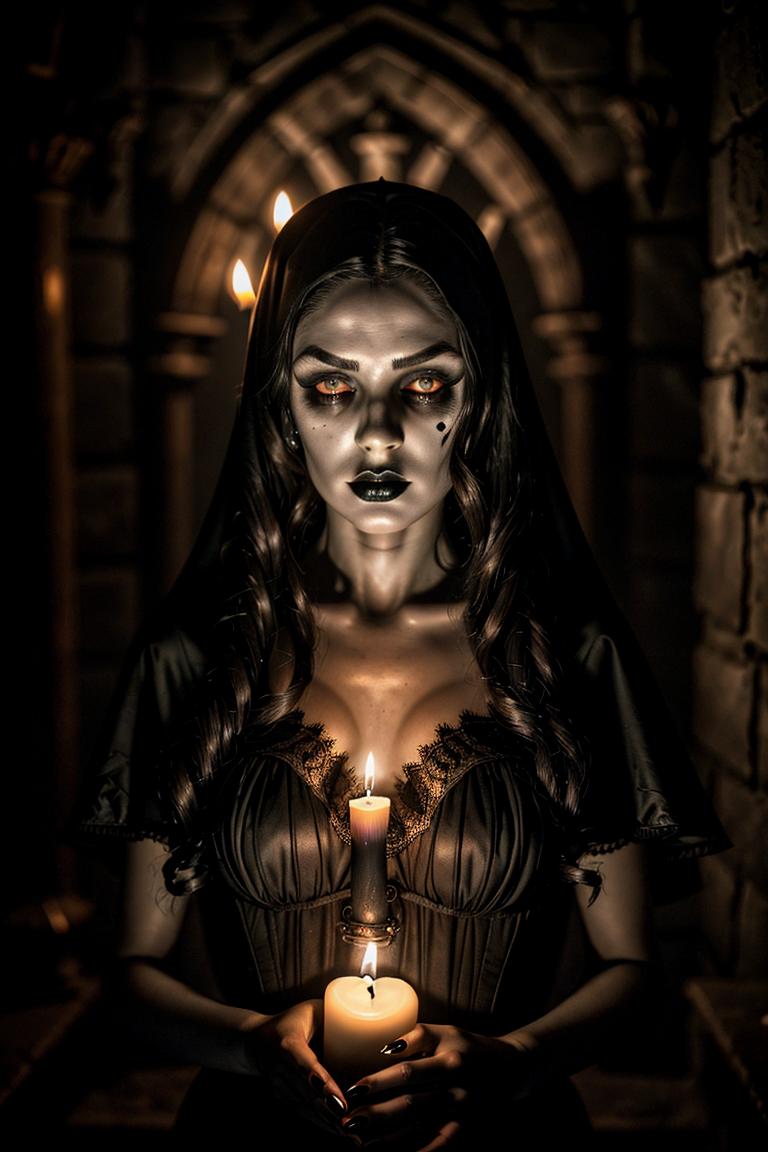 dramatic lighting photo session