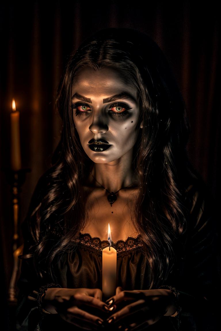 feminine power dark theme