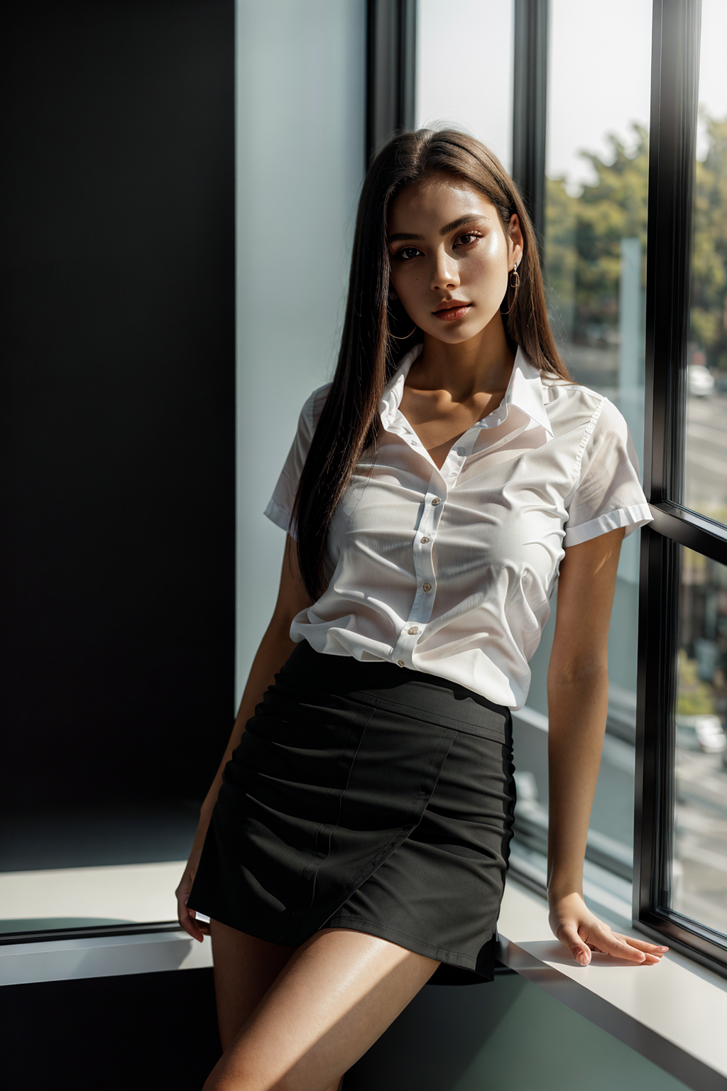 dramatic lighting photo session