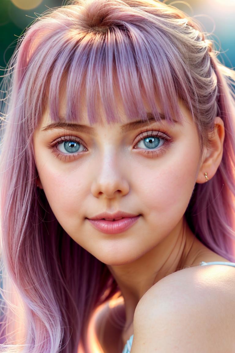 soft light female portrait