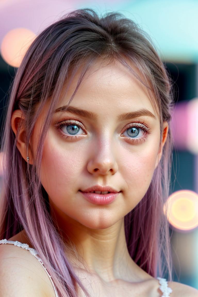 pastel tone soft woman shoot