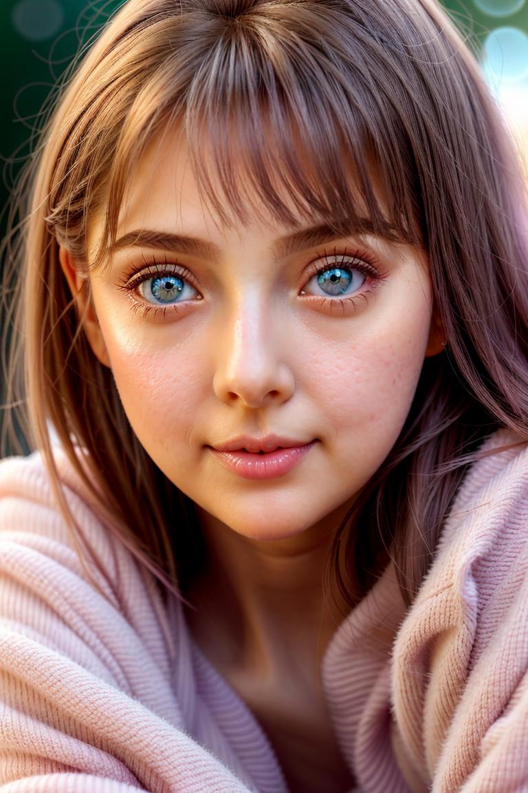 pastel tone soft woman shoot