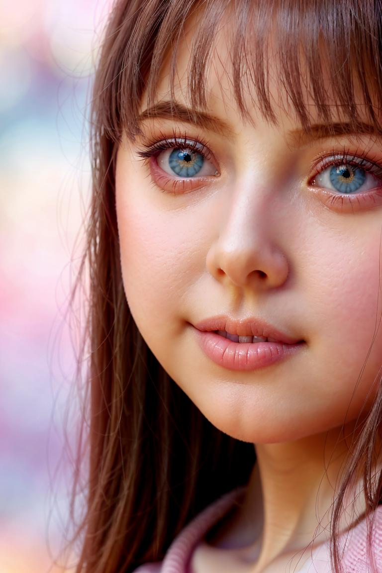 dreamy atmosphere girl photo