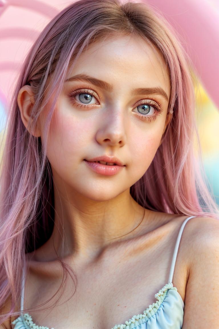 subtle beauty close up