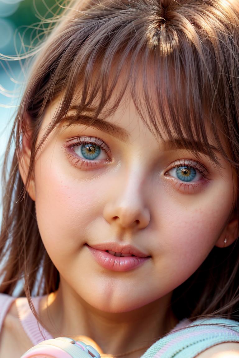 light skin airy background