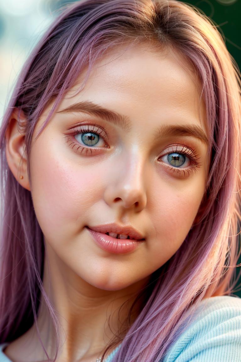 delicate tone emotional face