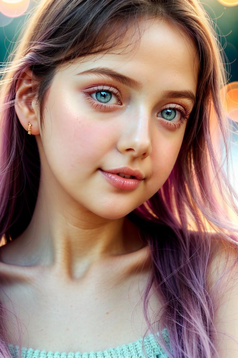 pastel tone soft woman shoot