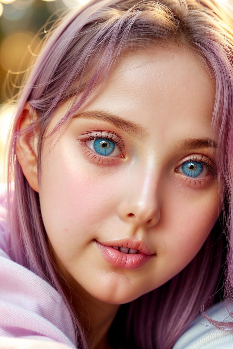 dreamy atmosphere girl photo