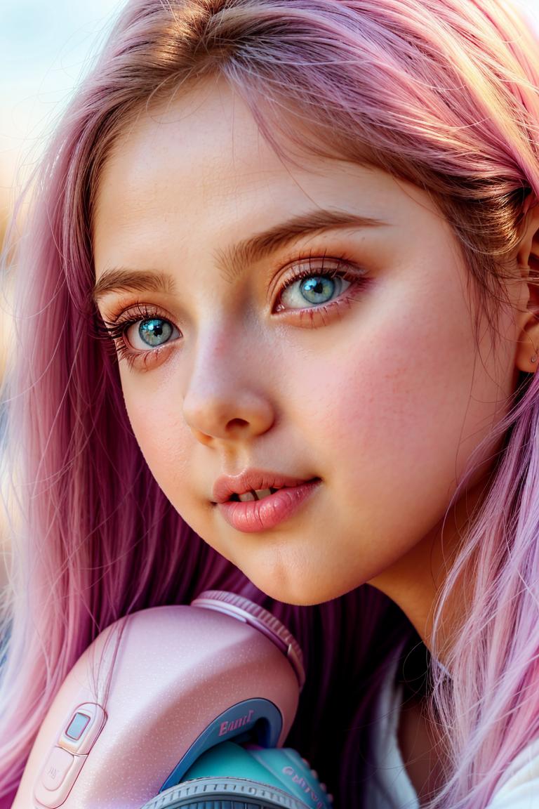 soft light female portrait