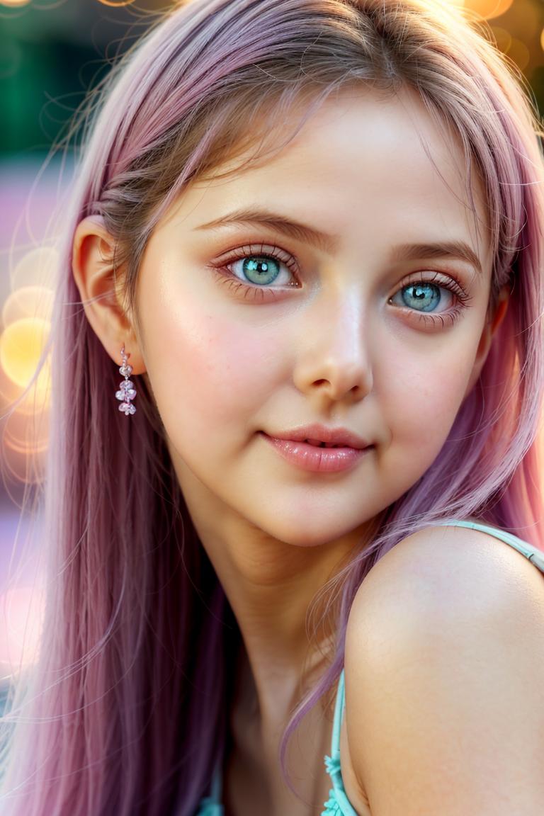 delicate tone emotional face