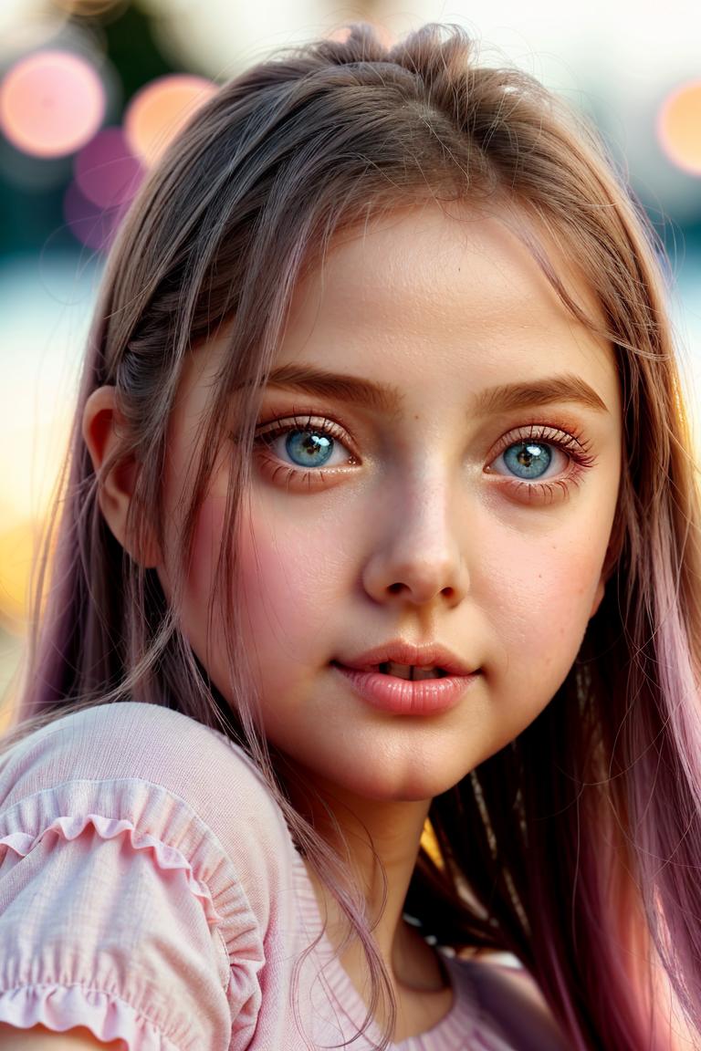 subtle beauty close up