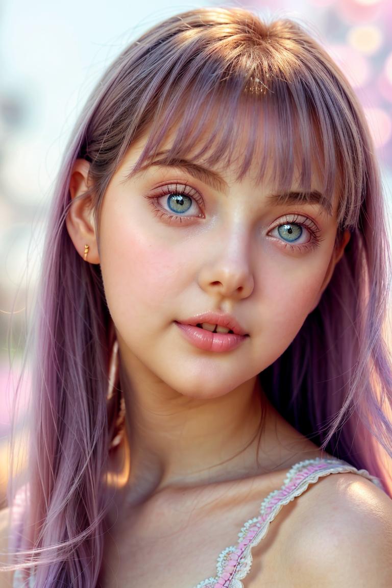 pastel tone soft woman shoot