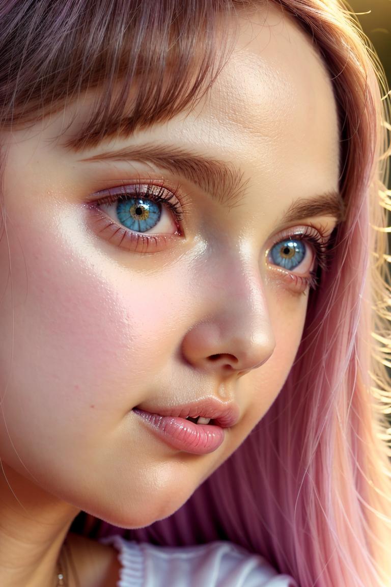 soft light female portrait