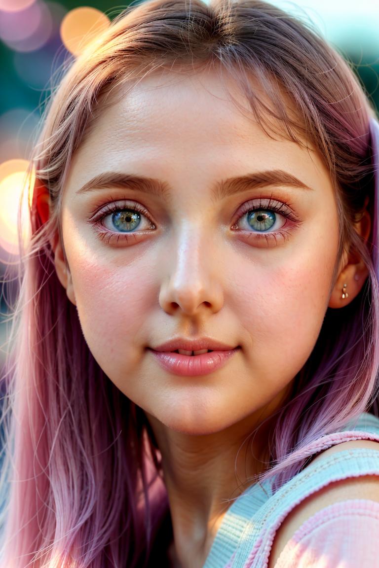 delicate tone emotional face