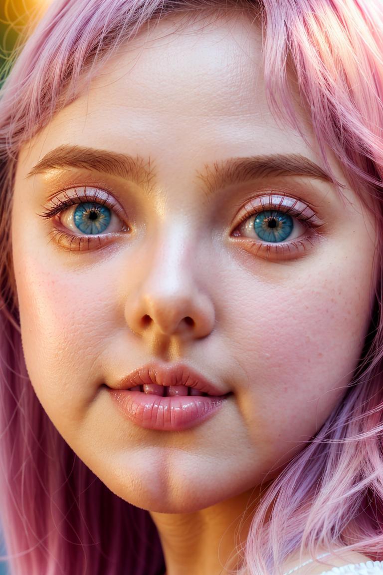 subtle beauty close up