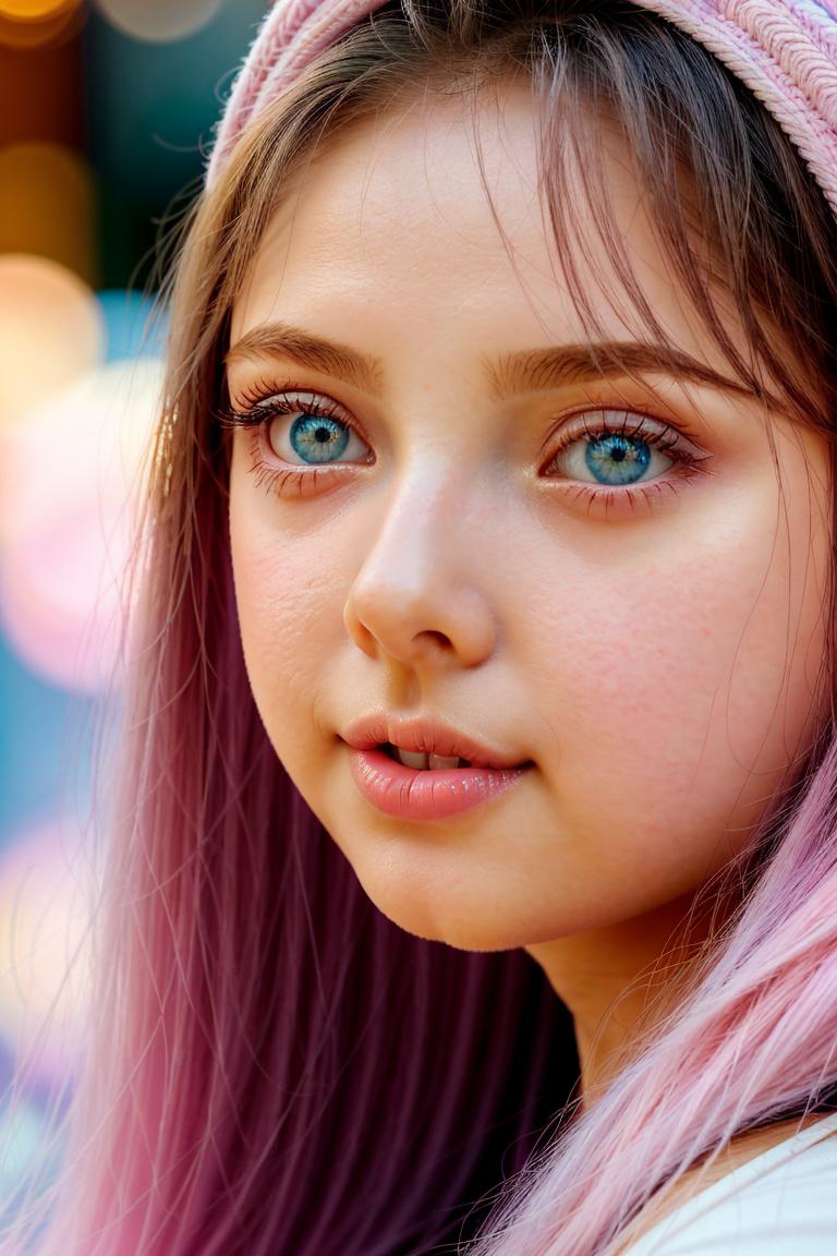 soft light female portrait