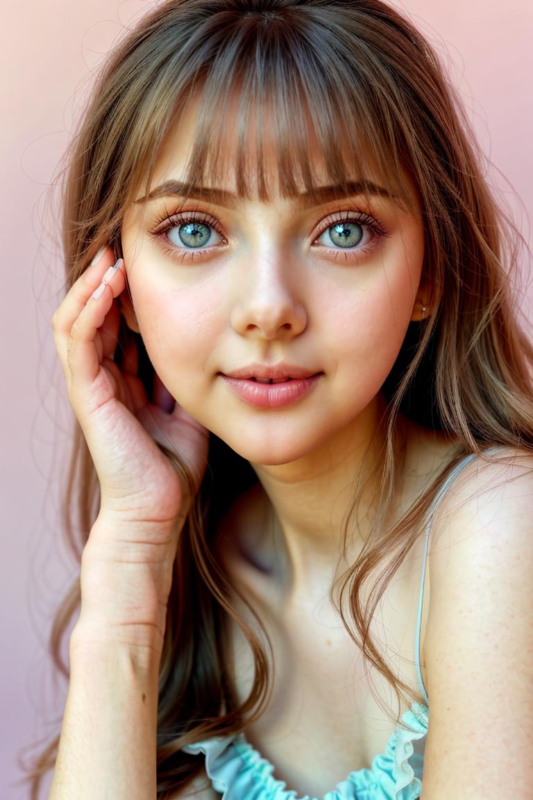 subtle beauty close up