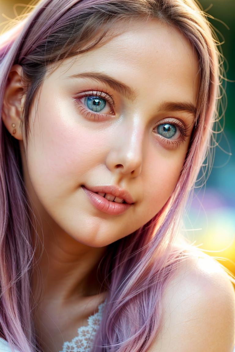 pastel tone soft woman shoot