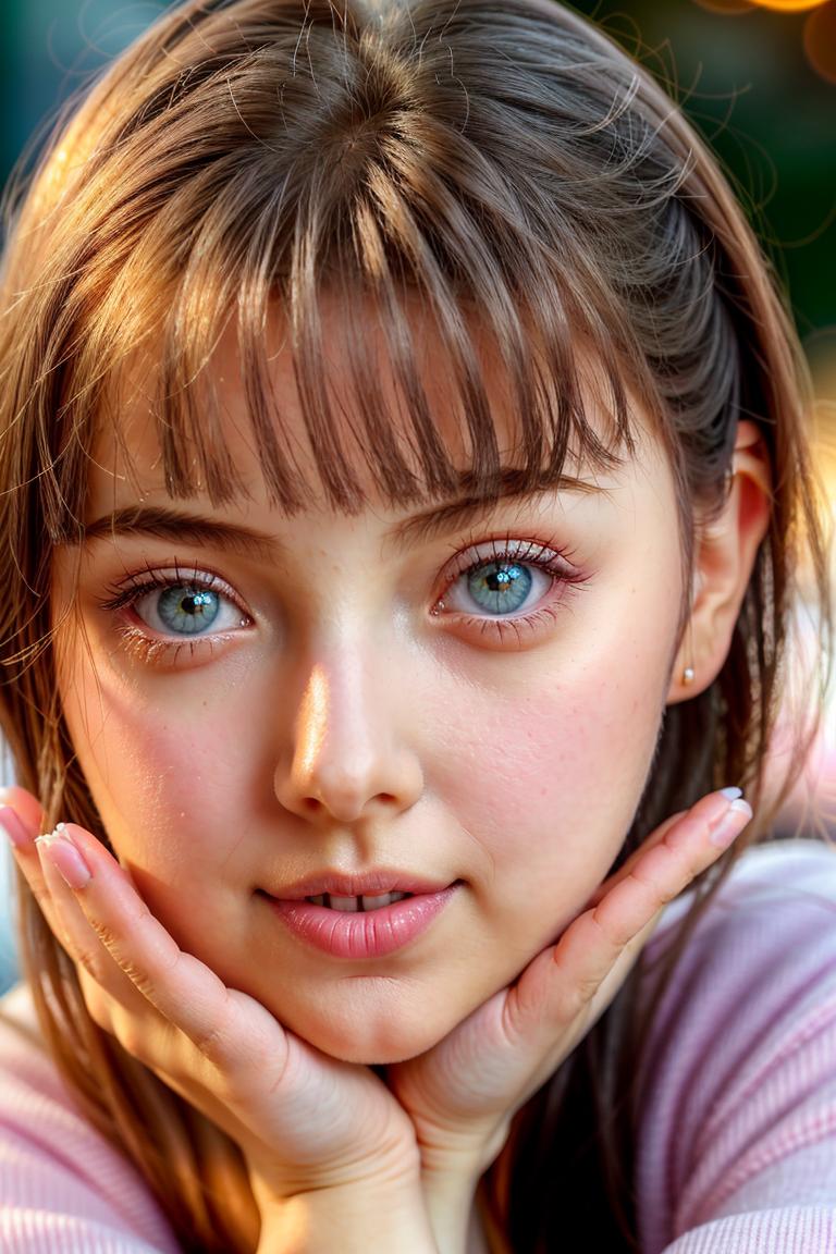 pastel tone soft woman shoot