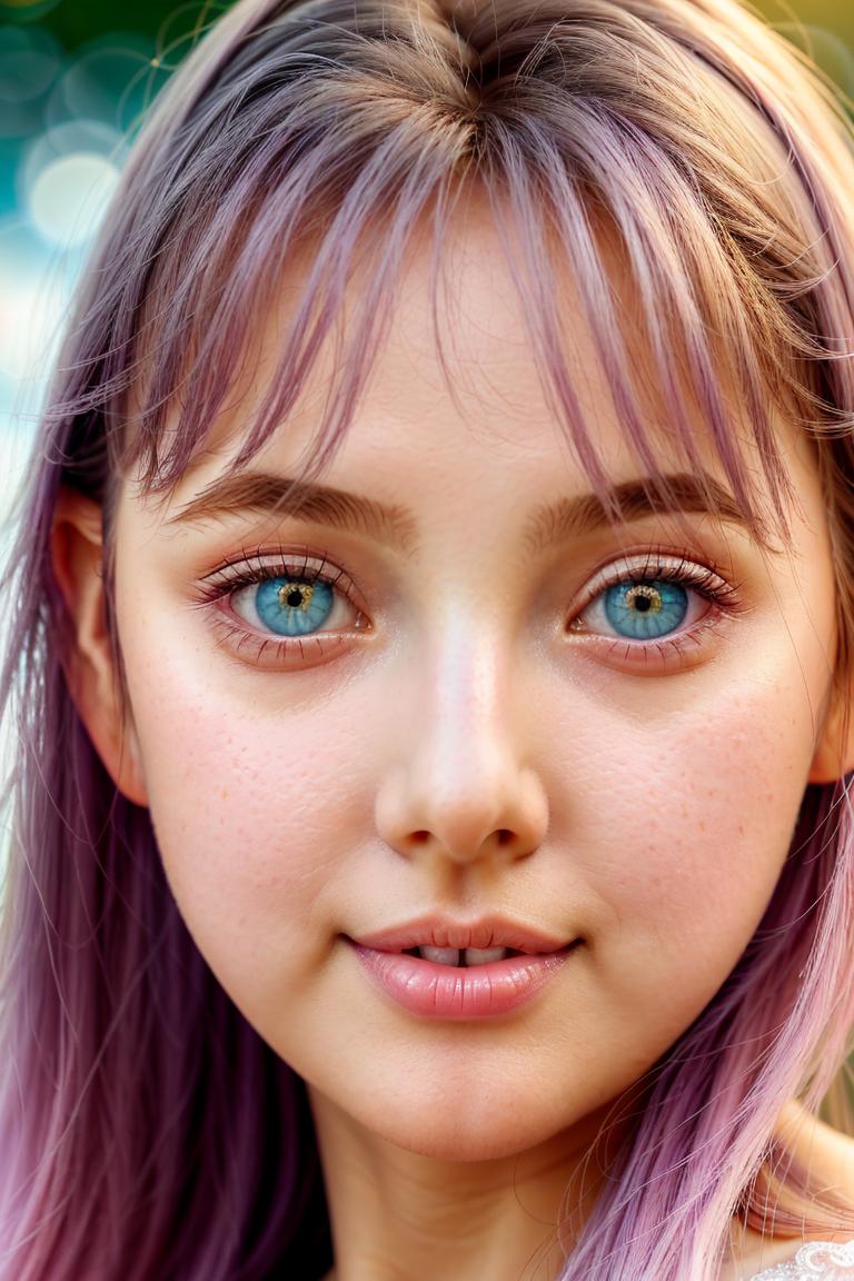 dreamy atmosphere girl photo