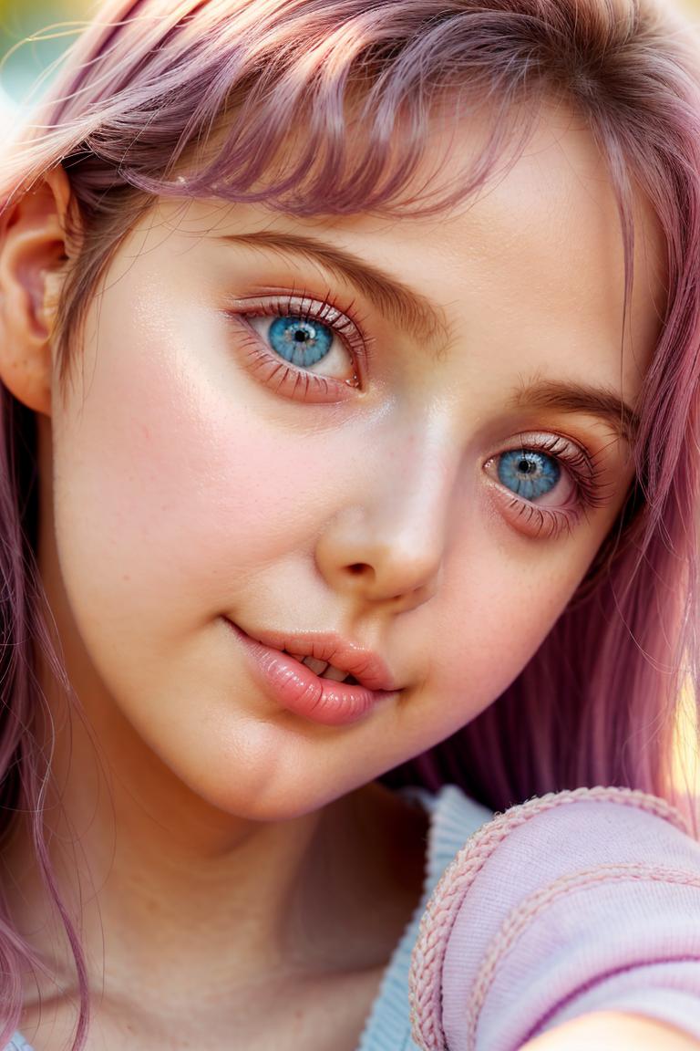 pastel tone soft woman shoot